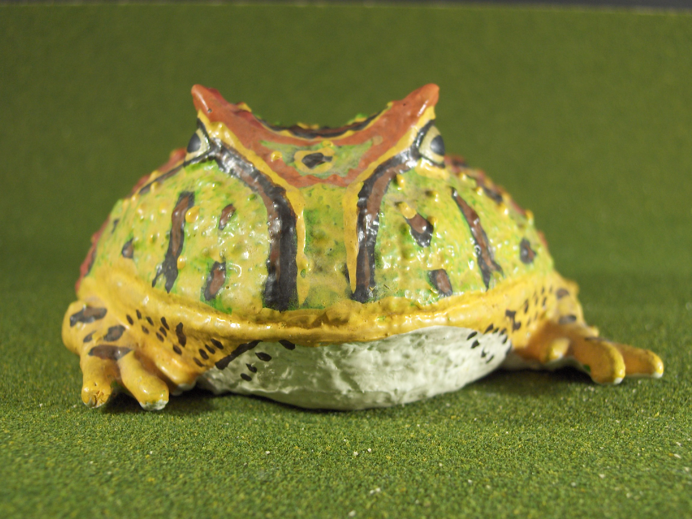 Ornate Horned Frog (Incredible Creatures by Safari Ltd) – Animal Toy Blog