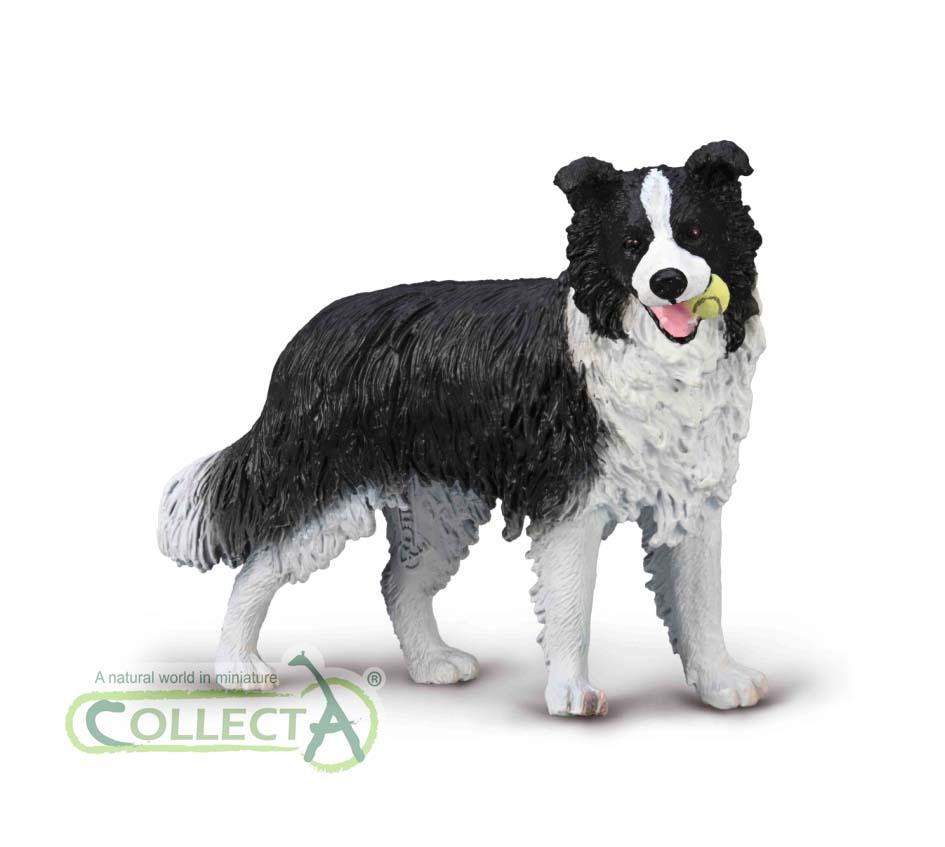 Big Country Toys Border Collie - 1:20 Scale - Toy Animals - Farm Toys -  Wild Animal Figurines