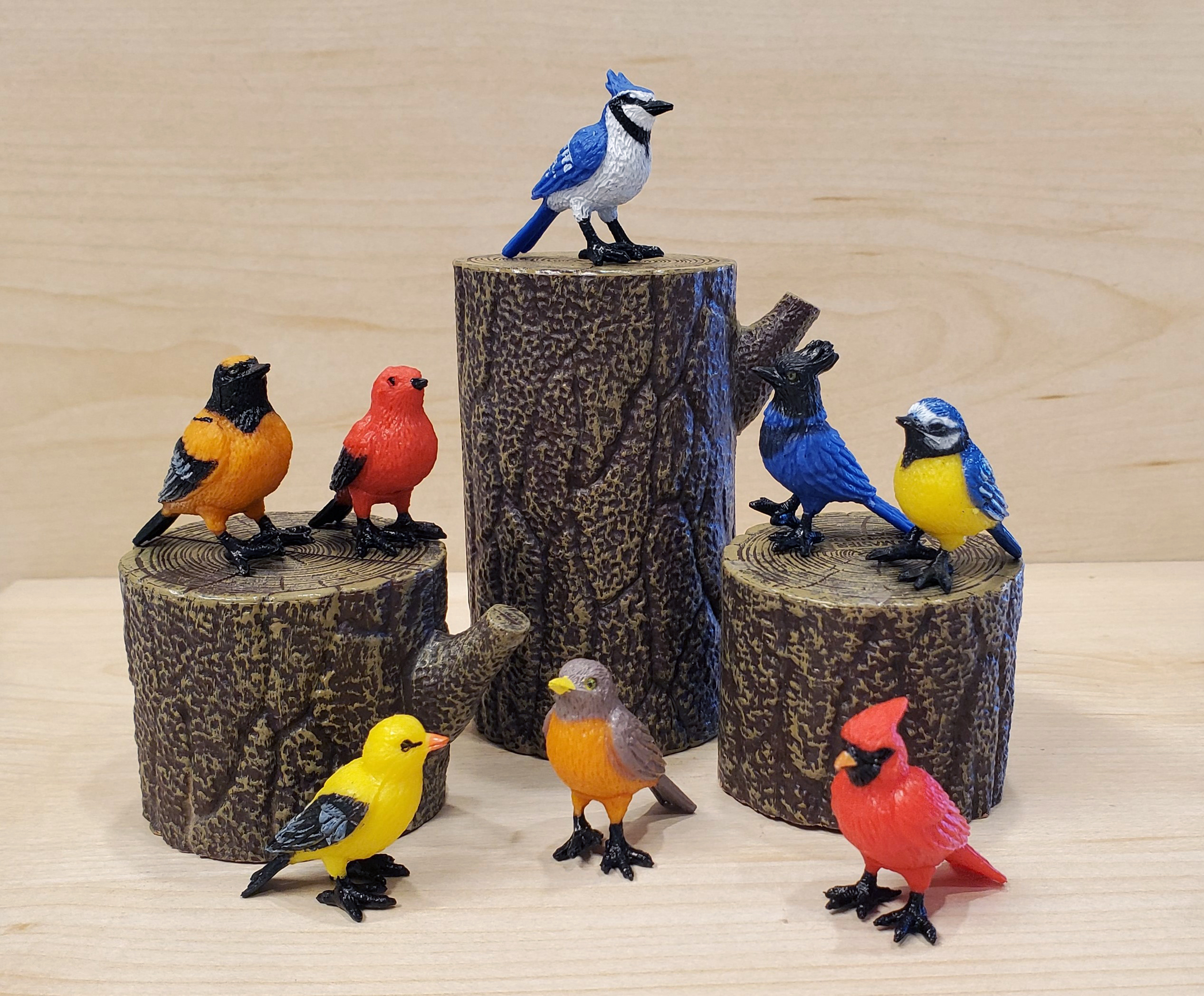 Mini Garden Birds (Archie McPhee) – Animal Toy Blog