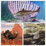 Vault Tales 126 ToyTrio Megalictis, Dromedary, Helicoprion