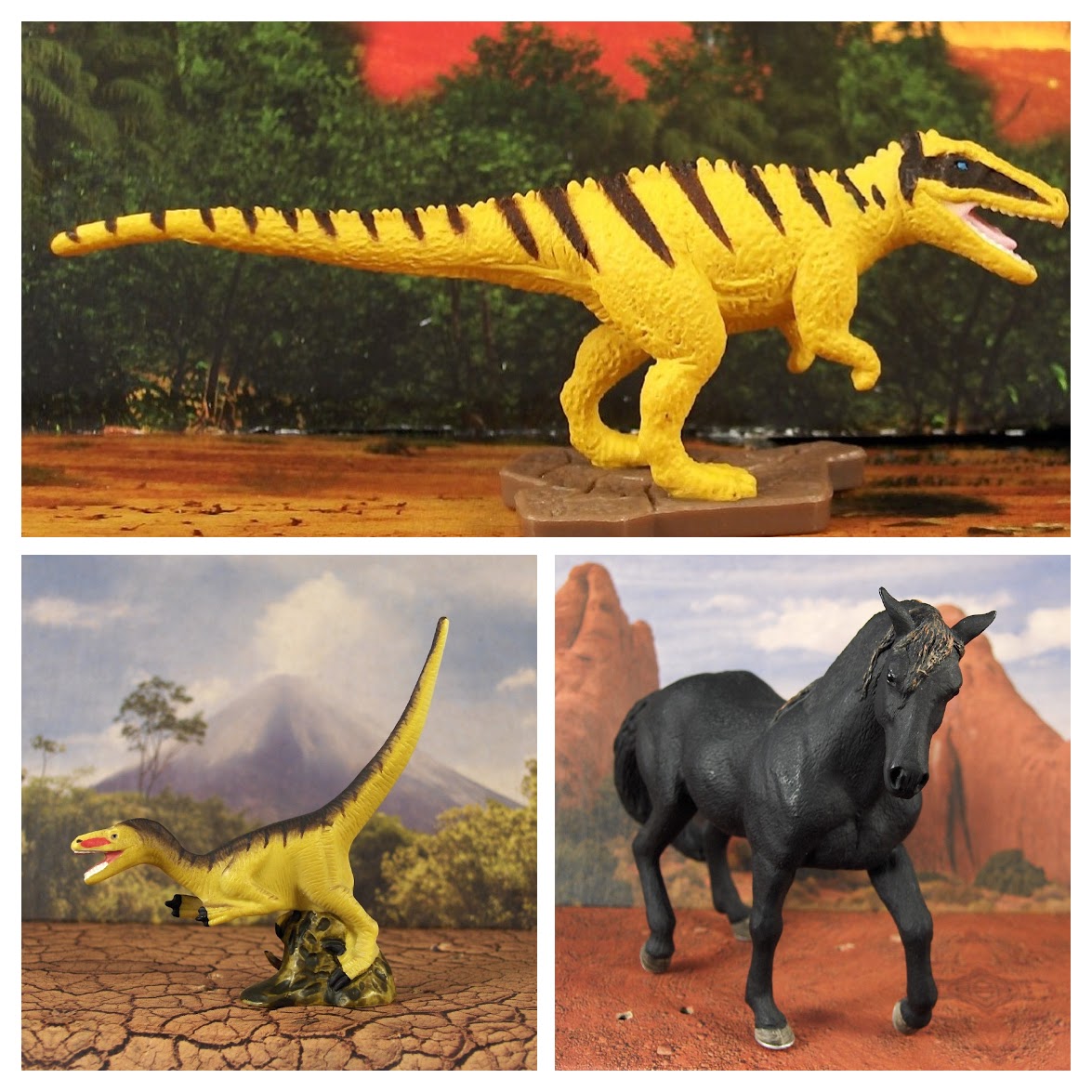 Read more about the article Vault Tales 133 ToyTrio Andalusian, Mapusaurus, Utahraptor