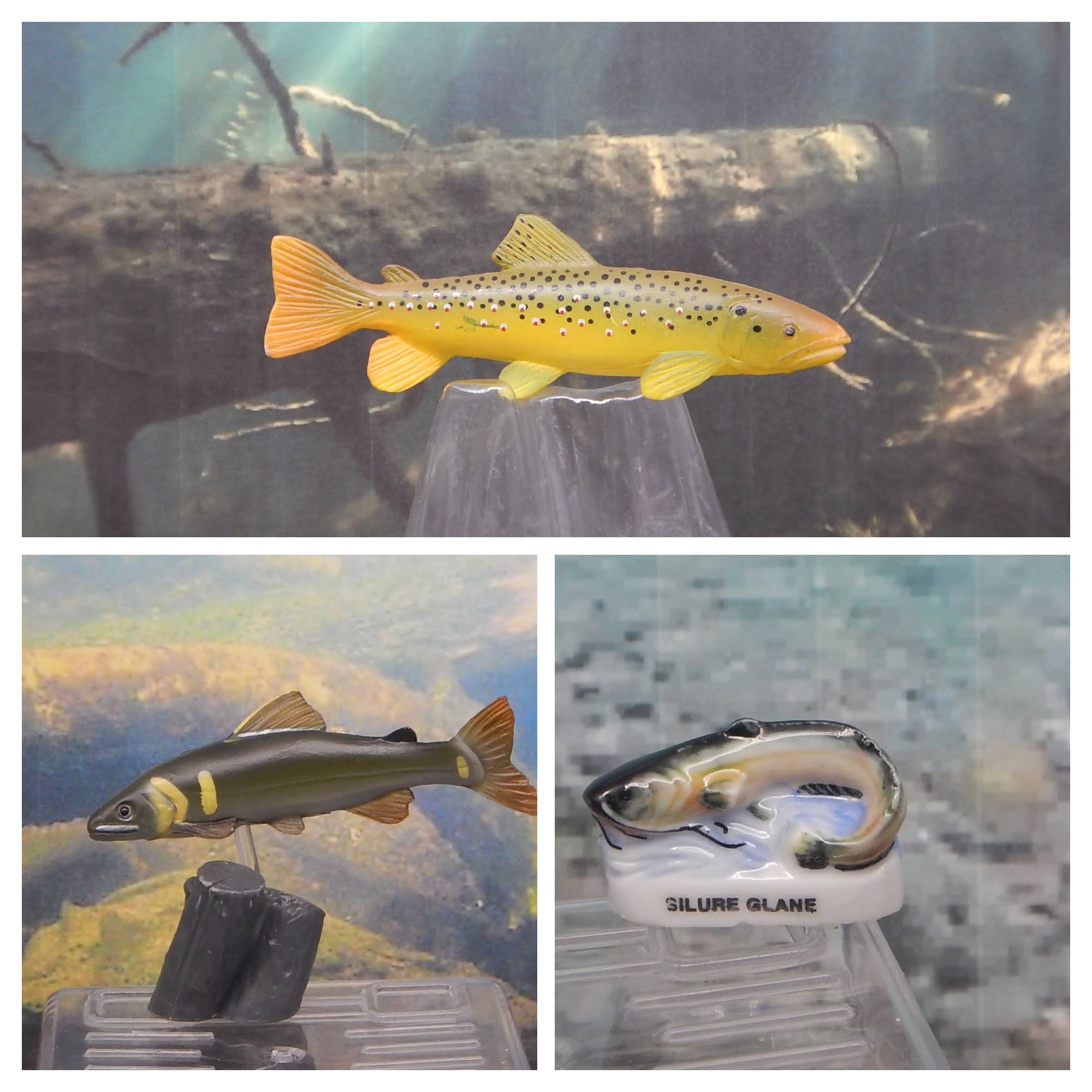 Read more about the article Vault Tales 145 ToyTrio Ayu, Brown trout, Wels catfish