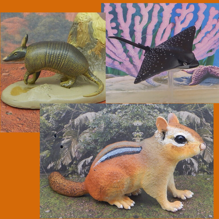 Read more about the article Vault Tales 155 ToyTrio Chipmunk, Armadillo, Eagle Ray