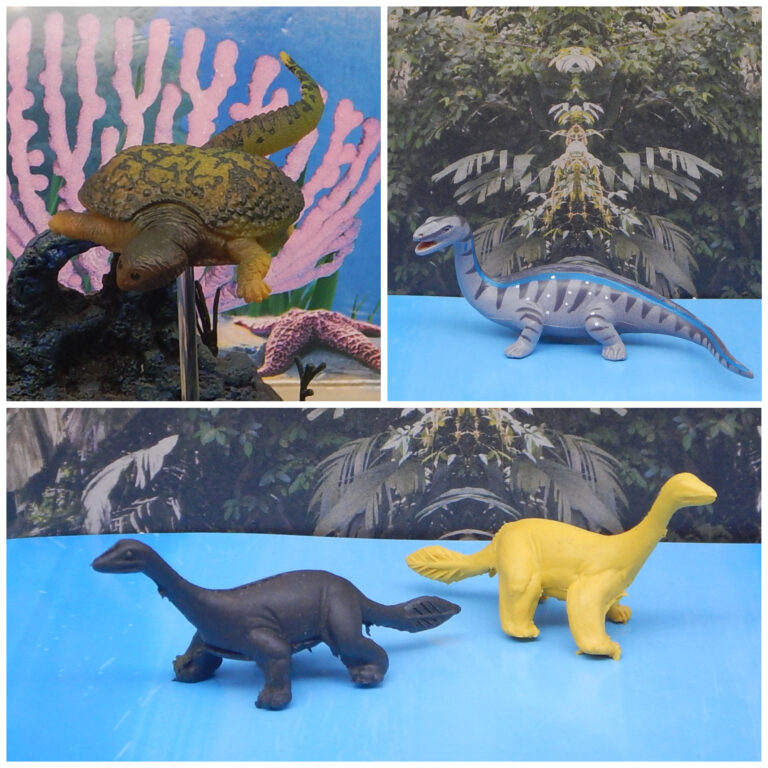 Read more about the article Vault Tales 157 ToyTrio Glyphoderma, Nothosaurus, more Nothosaurs!