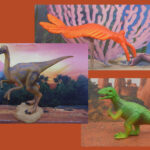 Vault Tales 163 ToyTrio Ornithomimus, Giganotosaurus, Anomalocaris