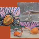 Vault Tales 164 ToyTrio Snail, Amur catfish, Trilobite