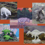 Vault Tales 182 FigureFrenzy Hyena, Spinosaurus, Polar bear, Sea turtles, Sasquatch