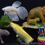 Vault Tales 255 FigureFrenzy Betta, Capybara, Catfish, Wiwaxia, Mammoth+Smilodon