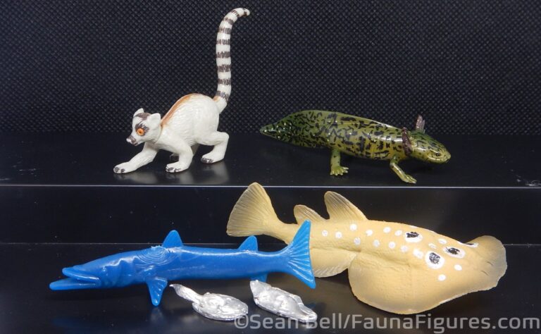 Read more about the article Vault Tales 258 FigureFrenzy Axolotl, Barracuda, Lemur, Diplocaulus, Torpedo Ray