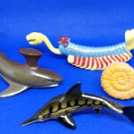 Vault Tales 268 FigureFrenzy Ichthyosaurus, Opabinia, Ammonite, Stethacanthus