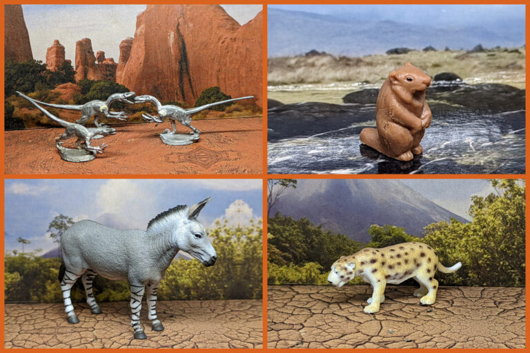 Read more about the article Vault Tales 273 FigureFrenzy Marmot, Velociraptor, Giant cheetah, Wild ass