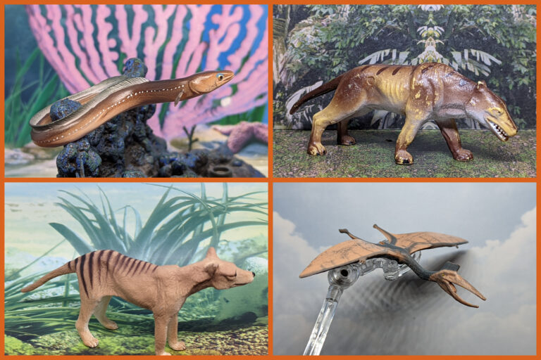 Read more about the article Vault Tales 274 FigureFrenzy Conger eel, Andrewsarchus, Thylacine, Quetzalcoatlus