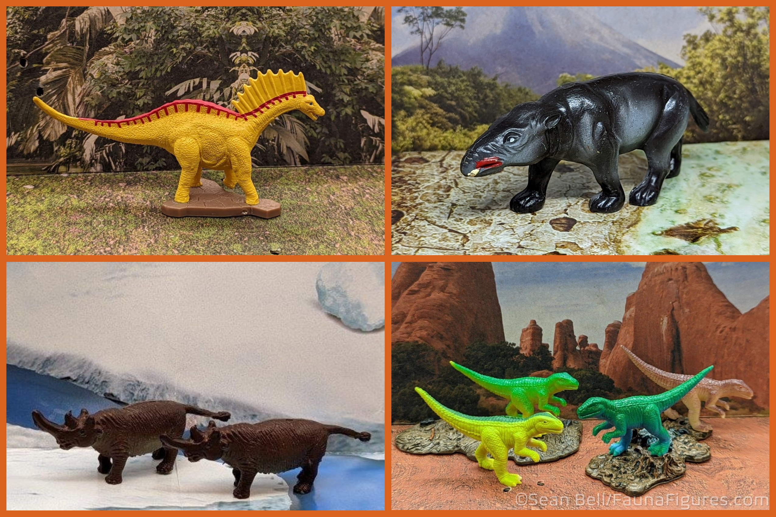 Read more about the article FigureFrenzy 294 Megalosaurus, Amargasaurus, Moeritherium, Woolly Rhino