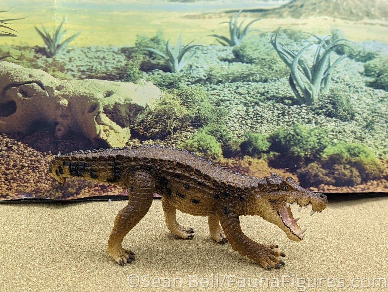 Read more about the article FigureFocus 291 Wild Safari Prehistoric World Kaprosuchus